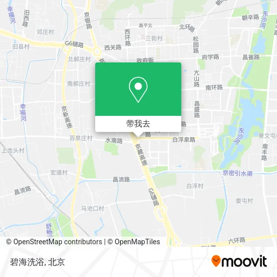 碧海洗浴地图