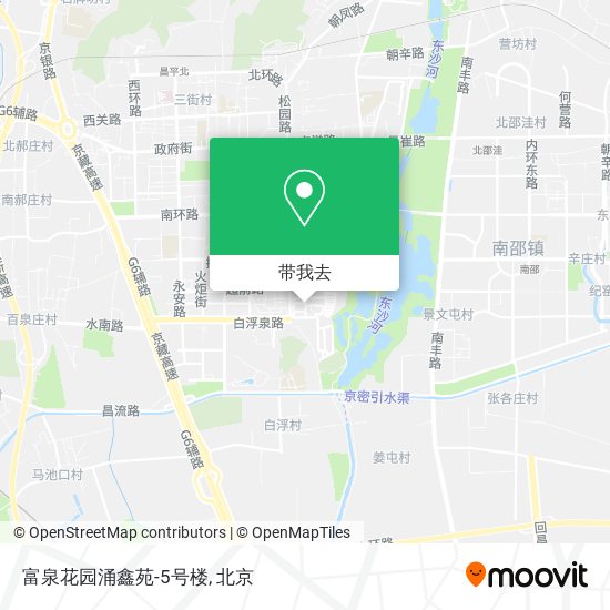 富泉花园涌鑫苑-5号楼地图