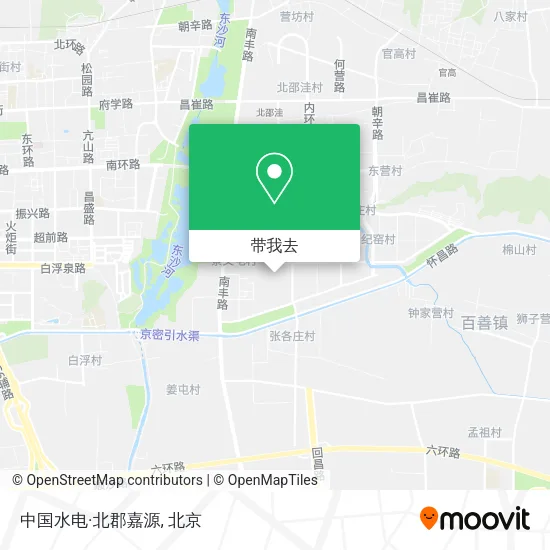 中国水电·北郡嘉源地图