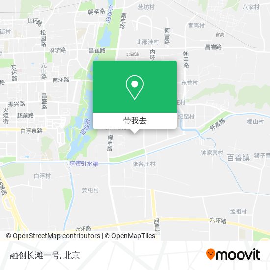 融创长滩一号地图