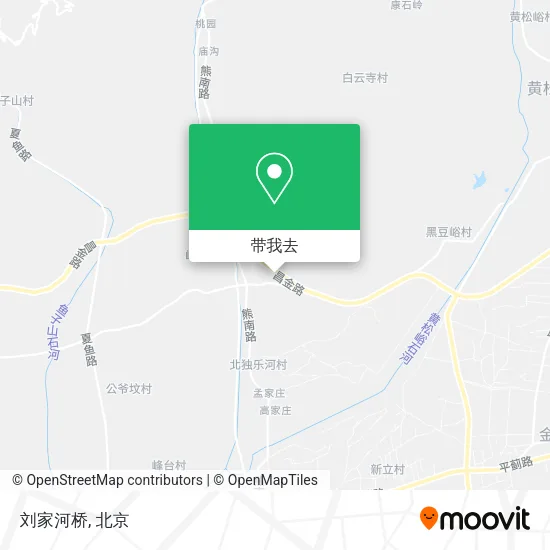 刘家河桥地图