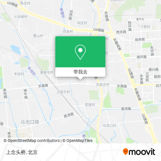 上念头桥地图