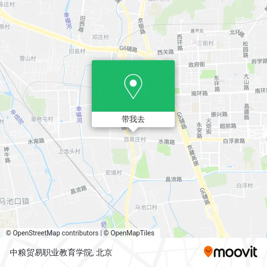 中粮贸易职业教育学院地图