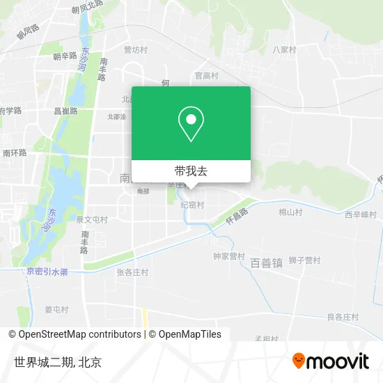 世界城二期地图