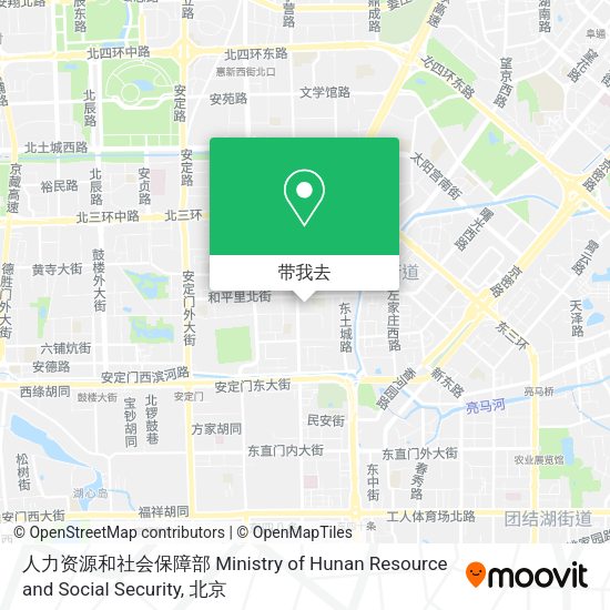 人力资源和社会保障部 Ministry of Hunan Resource and Social Security地图