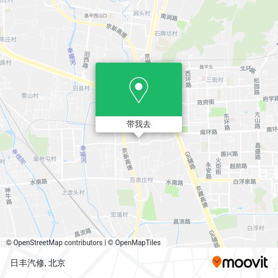 日丰汽修地图