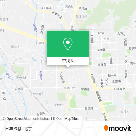 日丰汽修地图
