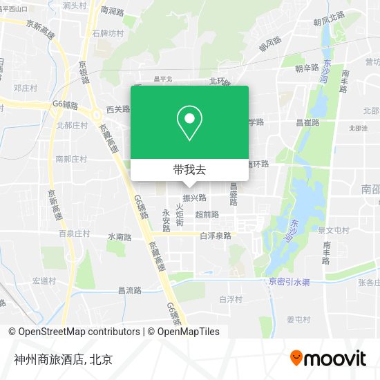 神州商旅酒店地图