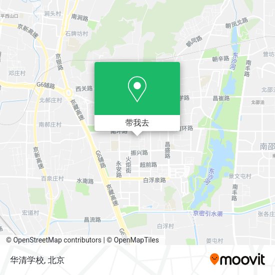 华清学校地图