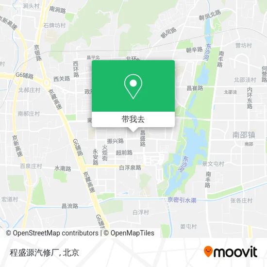 程盛源汽修厂地图