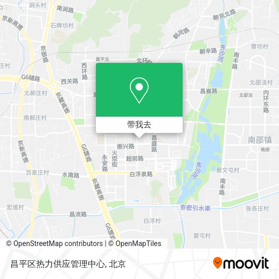 昌平区热力供应管理中心地图