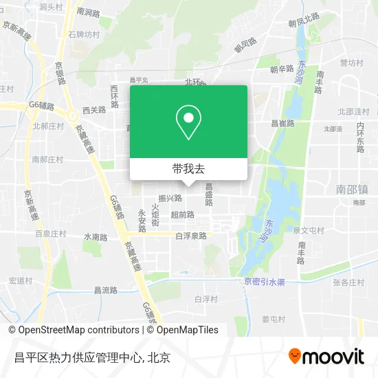 昌平区热力供应管理中心地图