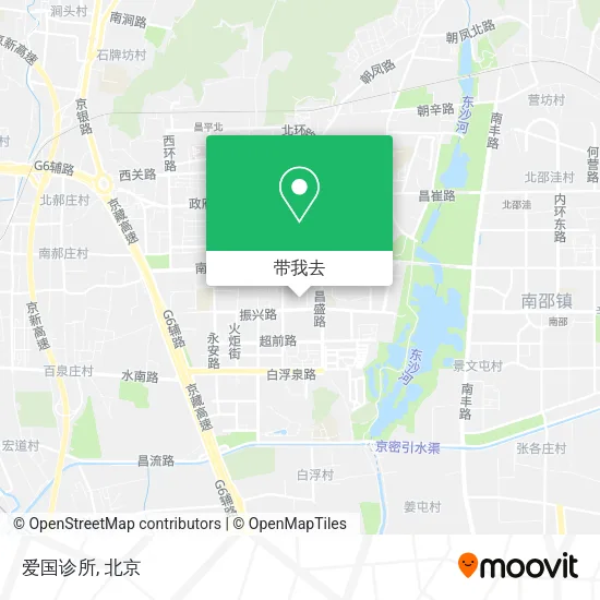 爱国诊所地图