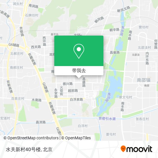 水关新村40号楼地图