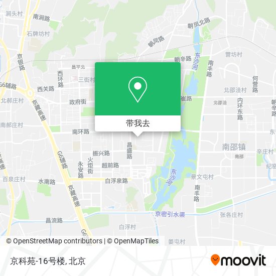 京科苑-16号楼地图