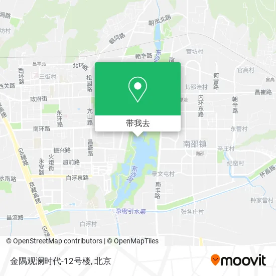 金隅观澜时代-12号楼地图