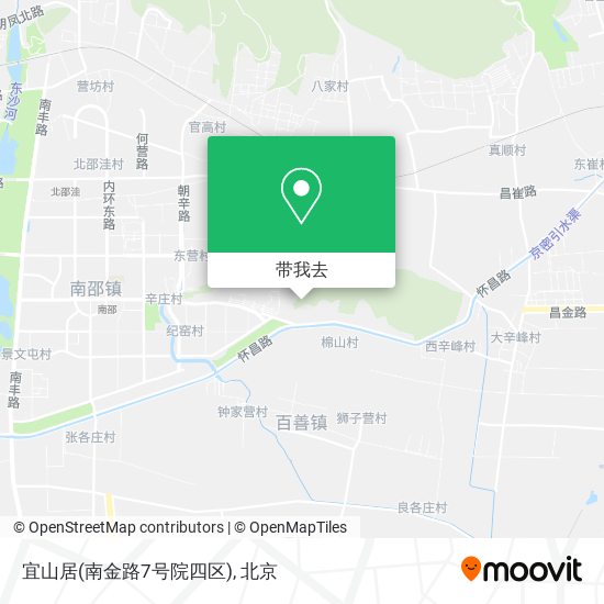 宜山居(南金路7号院四区)地图