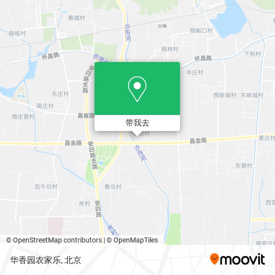 华香园农家乐地图