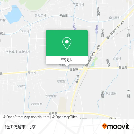 艳江鸿超市地图
