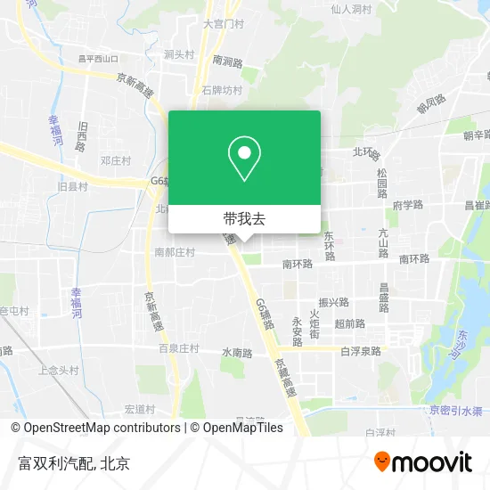富双利汽配地图