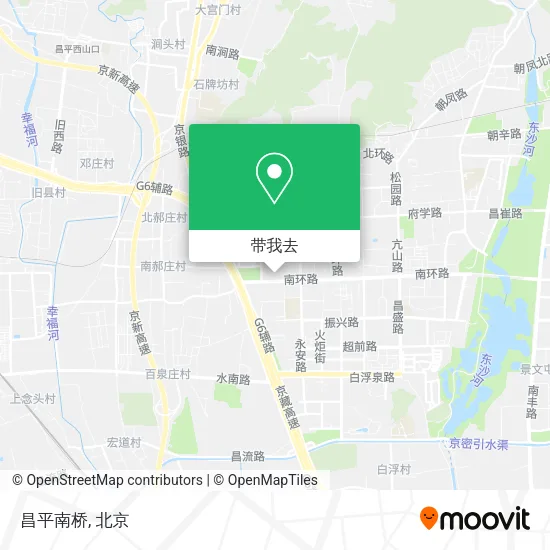 昌平南桥地图