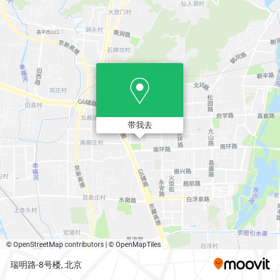瑞明路-8号楼地图