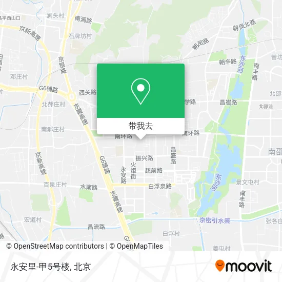 永安里-甲5号楼地图