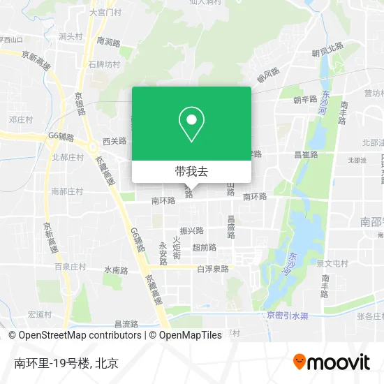 南环里-19号楼地图