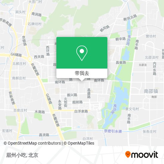 眉州小吃地图
