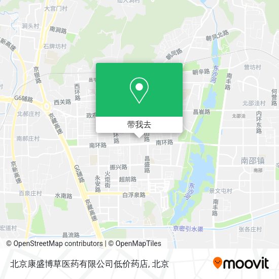 北京康盛博草医药有限公司低价药店地图