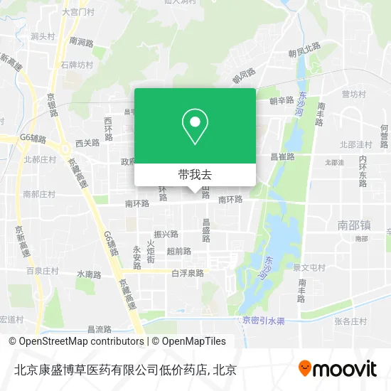 北京康盛博草医药有限公司低价药店地图