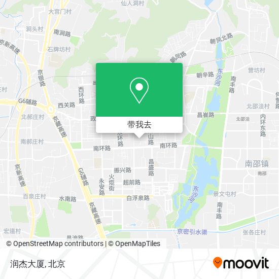 润杰大厦地图