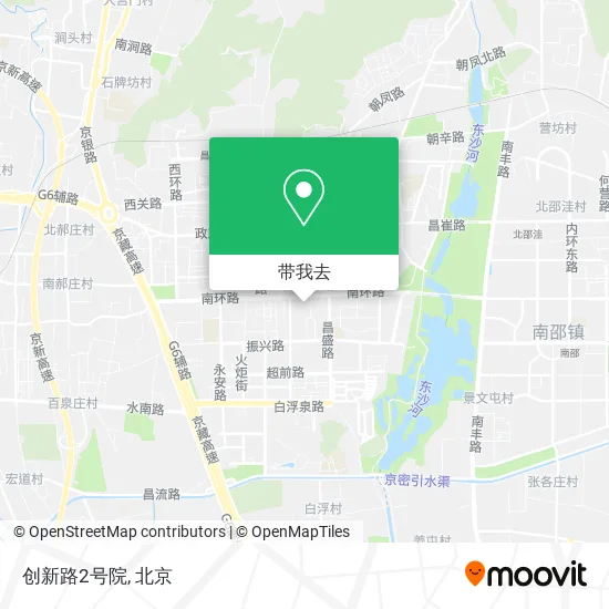 创新路2号院地图