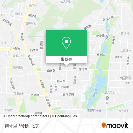 南环里-6号楼地图