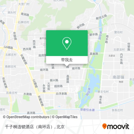 千子桐连锁酒店（南环店）地图