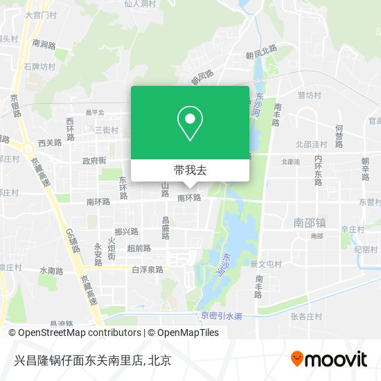 兴昌隆锅仔面东关南里店地图