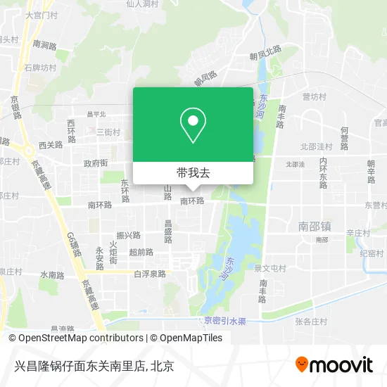 兴昌隆锅仔面东关南里店地图