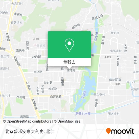 北京普乐安康大药房地图