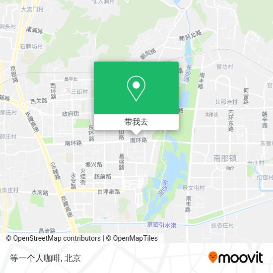 等一个人咖啡地图