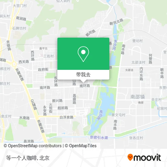 等一个人咖啡地图