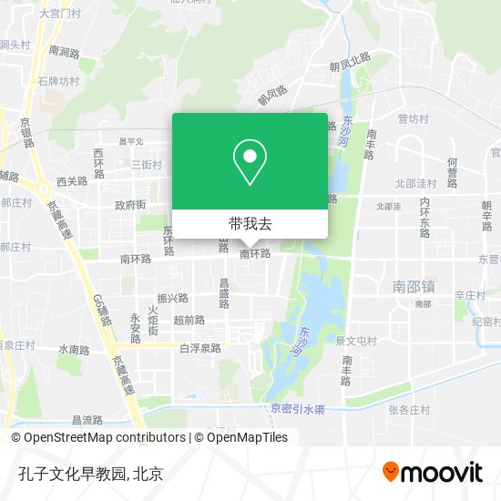 孔子文化早教园地图