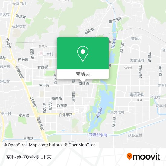 京科苑-70号楼地图