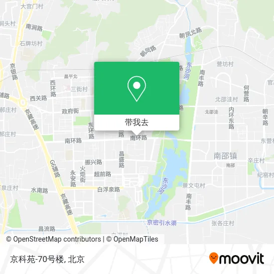 京科苑-70号楼地图