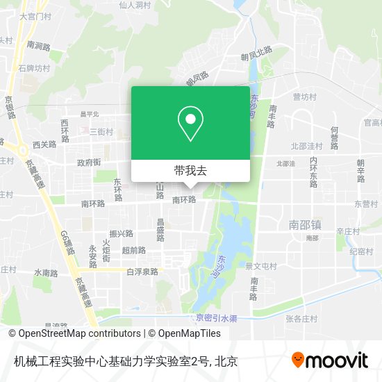 机械工程实验中心基础力学实验室2号地图