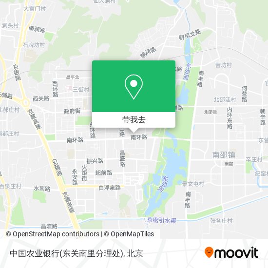 中国农业银行(东关南里分理处)地图