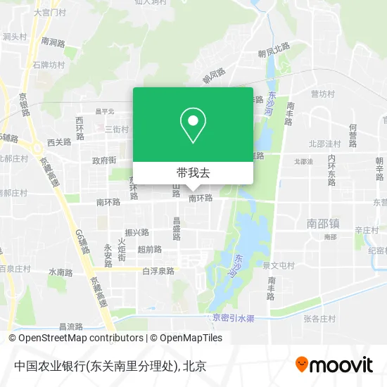 中国农业银行(东关南里分理处)地图