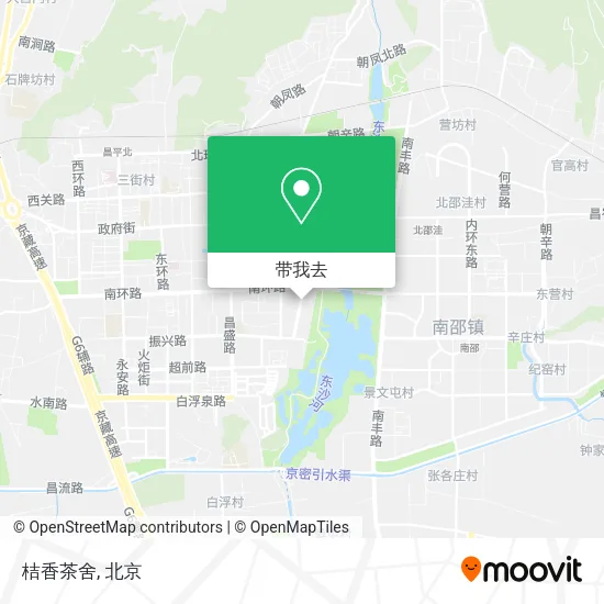 桔香茶舍地图