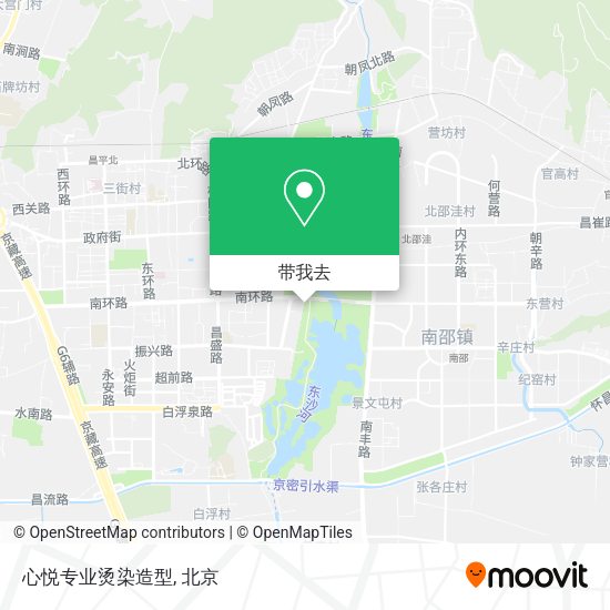 心悦专业烫染造型地图