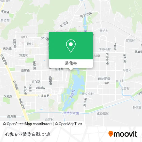 心悦专业烫染造型地图