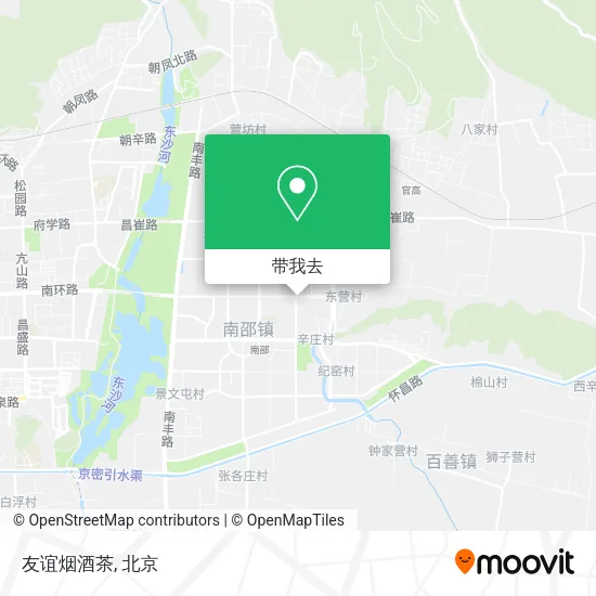 友谊烟酒茶地图